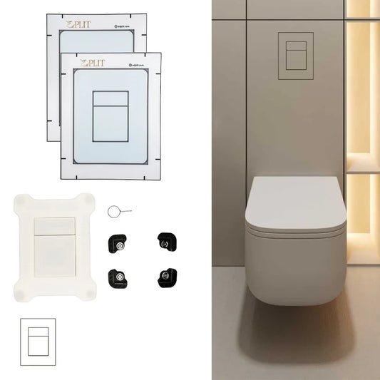 Pulsador oculto EDPLIT M3 — Compatible con GROHE (sin consumibles)