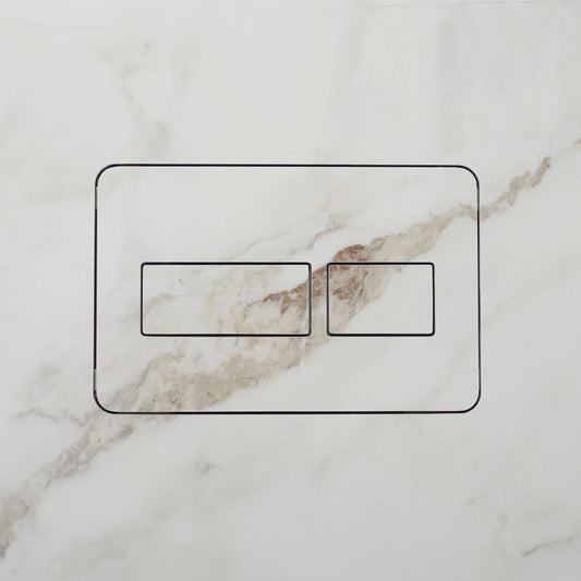 Pulsador de descarga empotrable Edplit Invisi Tile Touch (sin kit de herramientas) (Geberit Delta) Código: E10017