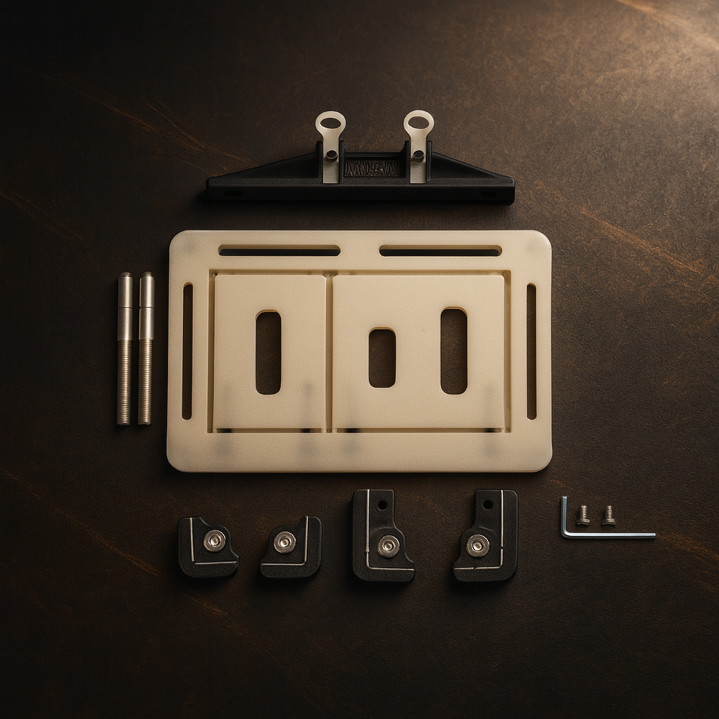 Pulsador de descarga empotrable Edplit Invisi Tile Touch (sin kit de herramientas) (Geberit Delta)