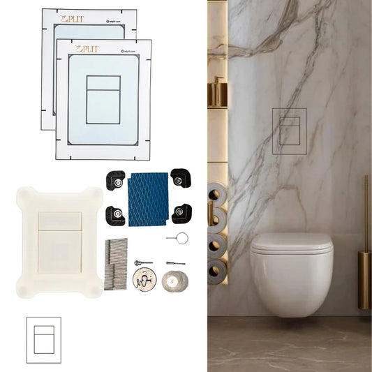 Pulsador oculto EDPLIT M3 — Compatible con sistemas GROHE